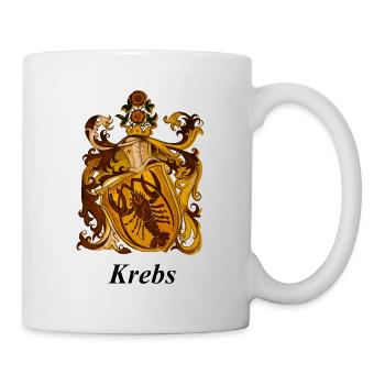 Sternzeichen Krebs - Tasse - Weiß - Rechts