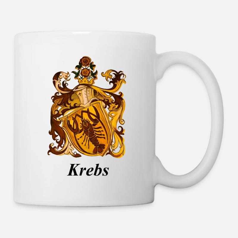 Sternzeichen Krebs - Tasse - Weiß