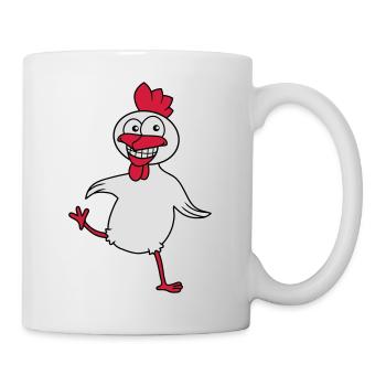 Funny Chicken - Mug blanc - blanc - Droite