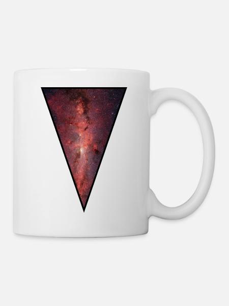 Galaxy - Space - Sterne - Cosmic - Kunst - - Tasse - Weiß