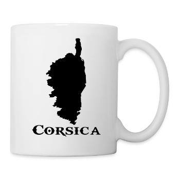 corsica Korsika - Tasse - Weiß - Rechts