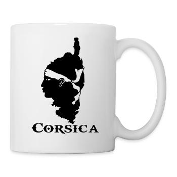 corsica Korsika - Tasse - Weiß - Rechts