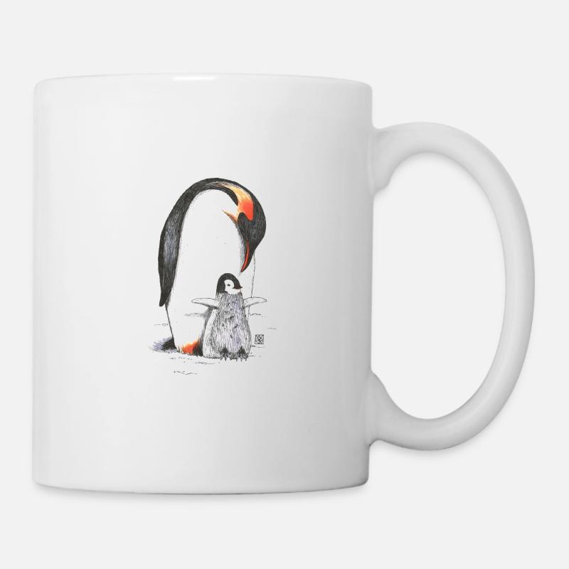 Pinguin - Tasse - Weiß