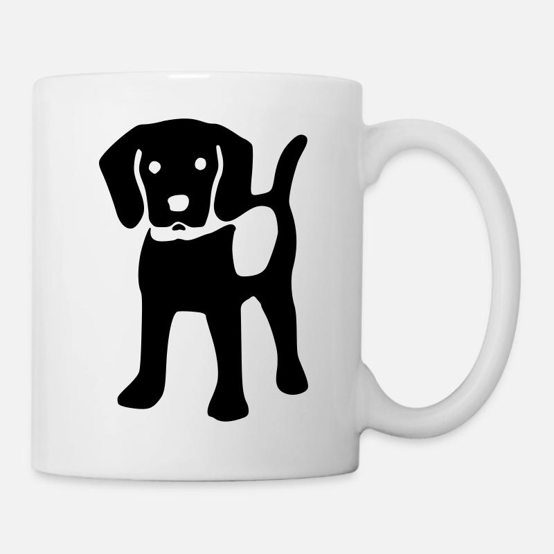 beagle - Tasse - Weiß