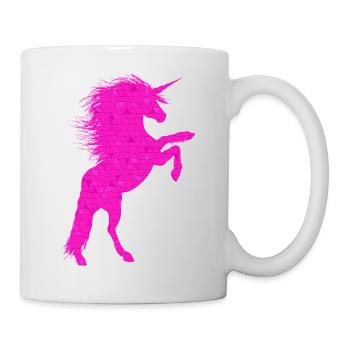 licorne - Mug blanc - blanc - Droite