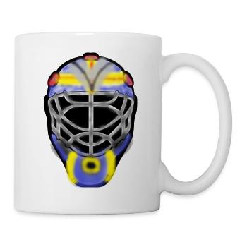 ICE HOCKEY MASK - Mug - white - Right