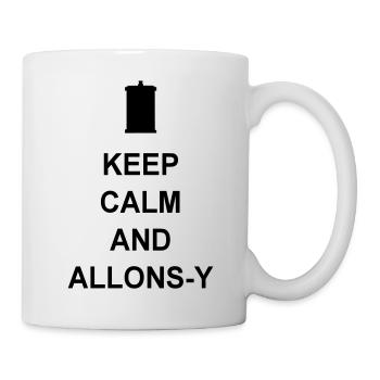 Allons-y - Tasse - Weiß - Rechts