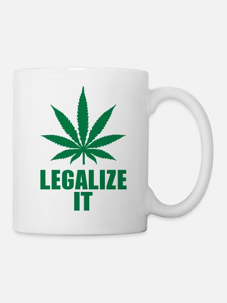 Marihuana - Tasse - Weiß