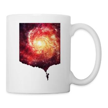 The universe in a soap-bubble - Handycase - Tasse - Weiß - Rechts