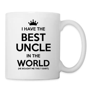 i have the best uncle in the world - Mug - white - Right
