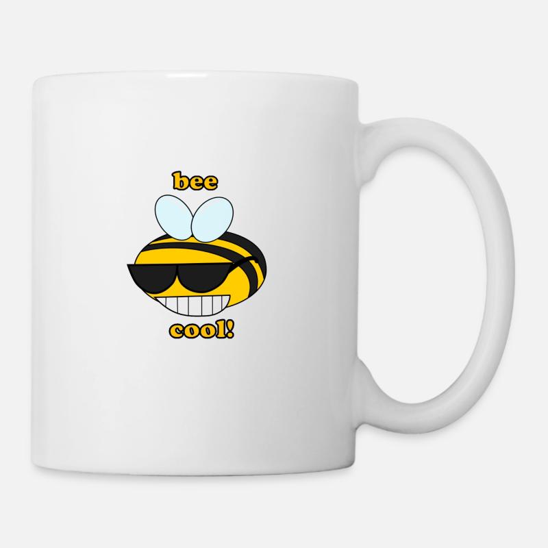 cool BD Abeille - Mug blanc - blanc