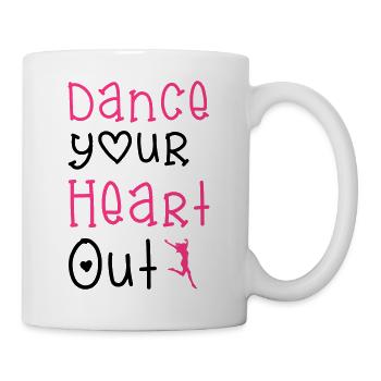 Dance - Tasse - Weiß - Rechts