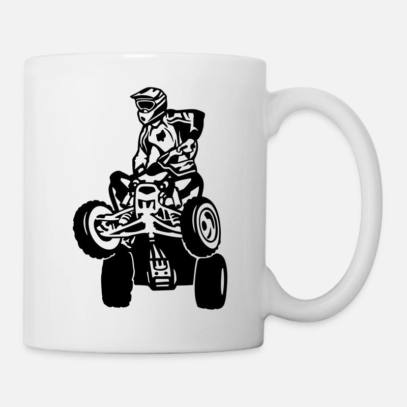 quad - Tasse - Weiß