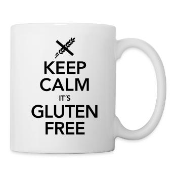 Keep Calm It´s Gluten Free - Tasse - Weiß - Rechts