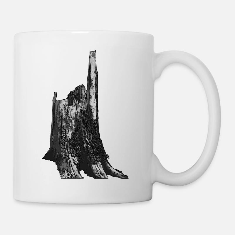 Baum - Tasse - Weiß