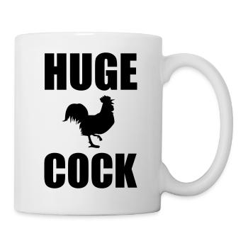 Huge Cock - Mug - white - Right