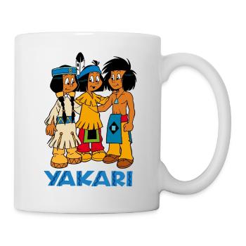 Yakari et ses amis - Mug blanc - blanc - Droite