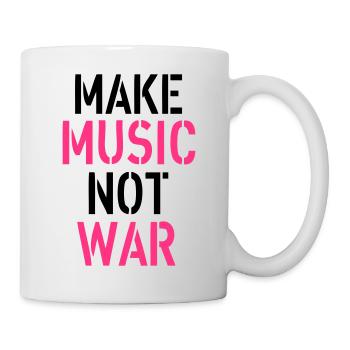 Music - Tasse - Weiß - Rechts