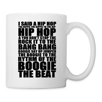 hiphop_delight_2 - Tasse - Weiß - Rechts