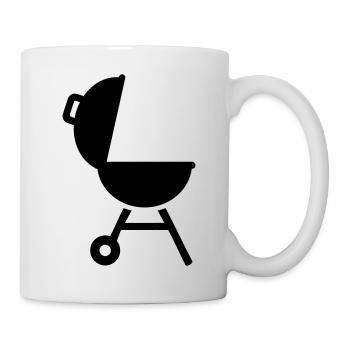 Grill - Mug blanc - blanc - Droite