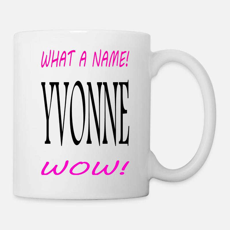Yvonne - Tasse - Weiß