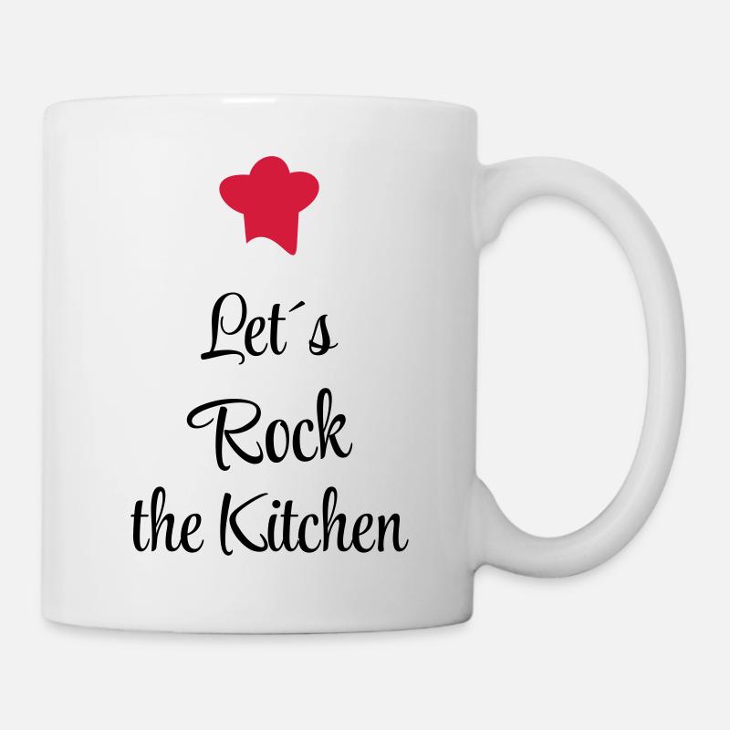 kochen - Tasse - Weiß