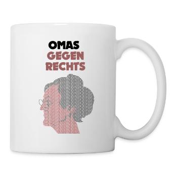 Omas gegen Rechts! - Tasse - Weiß - Rechts