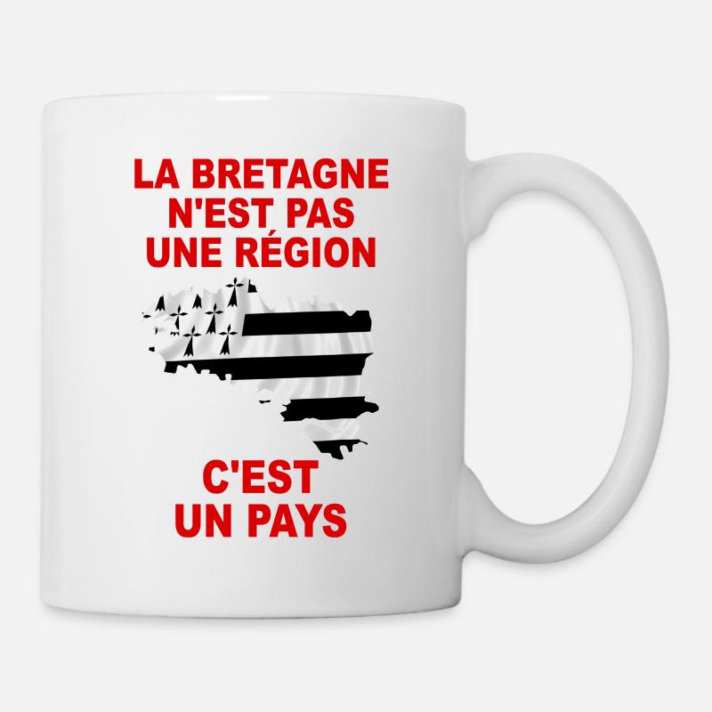 breizh bretagne révolution 04 - Mug blanc - blanc