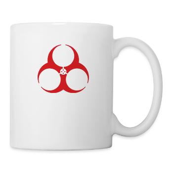 Zombies Umbrella Hazard - Tasse - Weiß - Rechts