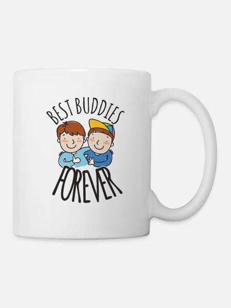 Best Buddies Forever - Tasse - Weiß
