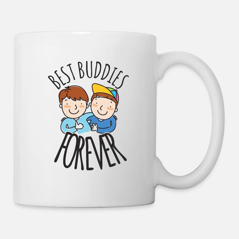 Meilleurs amis pour toujours - Mug blanc - blanc