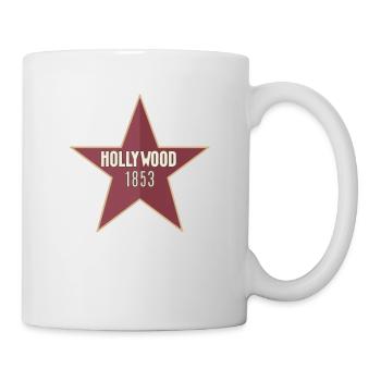 Hollywood Stern - Tasse - Weiß - Rechts
