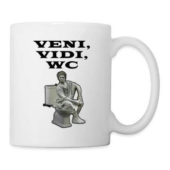 Veni Vidi WC - Mug - white - Right