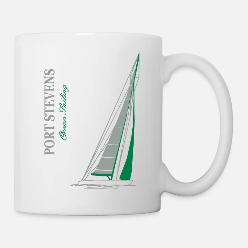 Ocean Sailing Maritim - Tasse - Weiß