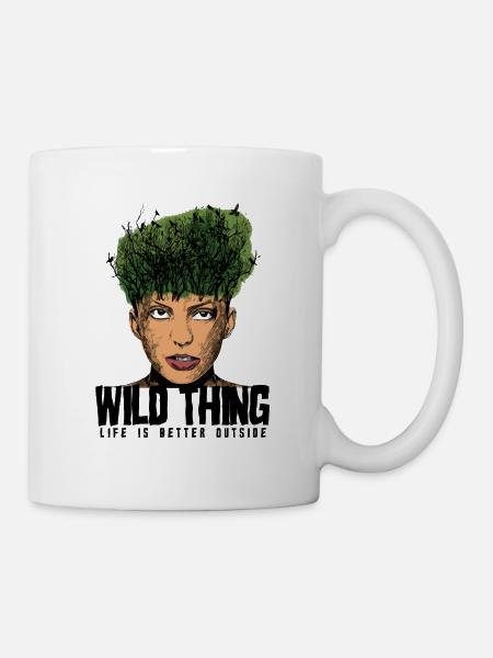Wild Thing - Life Is Better Outside - Tasse - Weiß