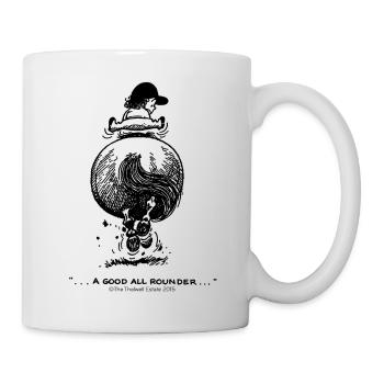 PonyGalopp Thelwell Cartoon - Mug - white - Right