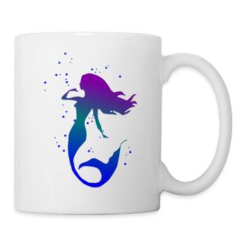 Sirène - Mug blanc - blanc - Droite
