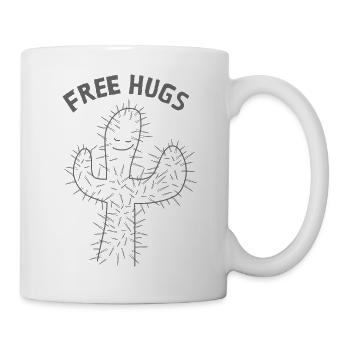 Free Hugs - Mug blanc - blanc - Droite