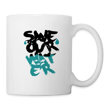 Save Our Water - Water - Mug - white - Right
