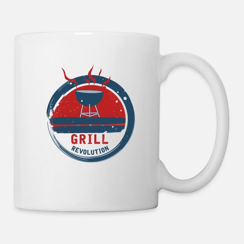 BBQ Revolution - BBQ Revolution - BBQ - Mug blanc - blanc