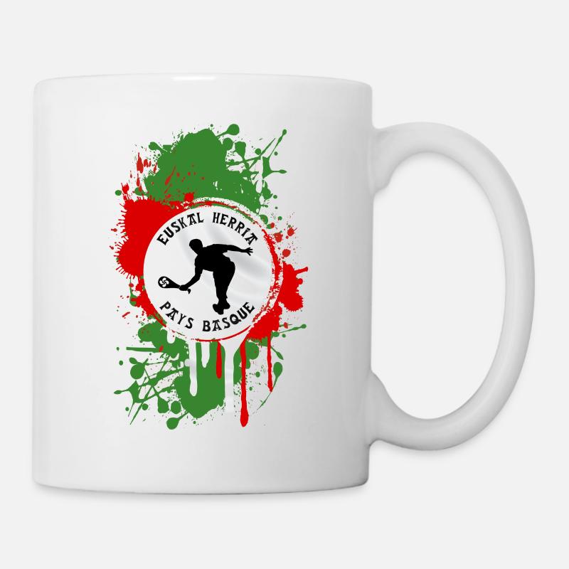 basque sport and tradition 07 - Mug blanc - blanc