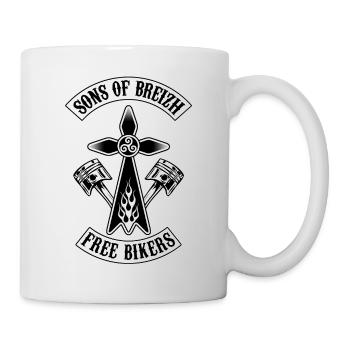 Sons of Breizh - Mug blanc - blanc - Droite