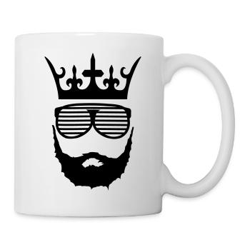 party_king - Tasse - Weiß - Rechts