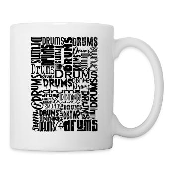 Drums Drums Percussion - Mug - white - Right