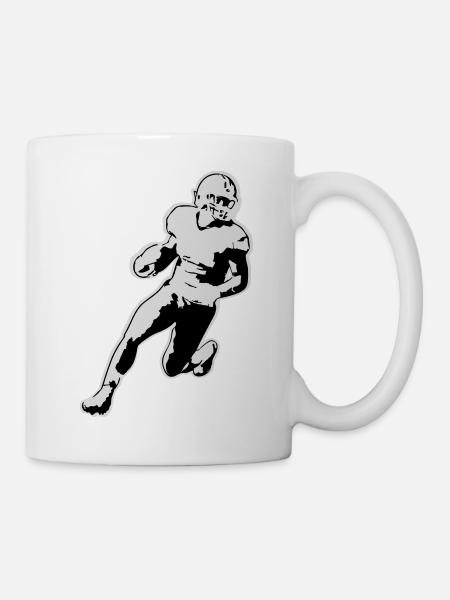 American Football - Tasse - Weiß
