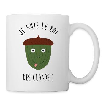 Gland - Paresse - Fainéant - Humour - Drôle [MG] - Mug blanc - blanc - Droite