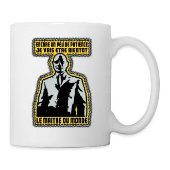 le maitre du monde - Mug blanc - blanc - Droite