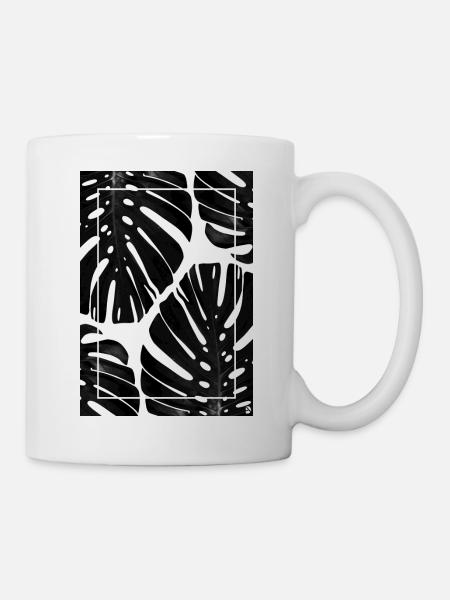 AD Monstera - Tasse - Weiß