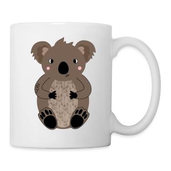 Koala _ Monstamoons - Tasse - Weiß - Rechts