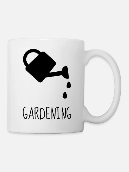 Garden - Gardener - Gardening - Green - Nature - Mug - white